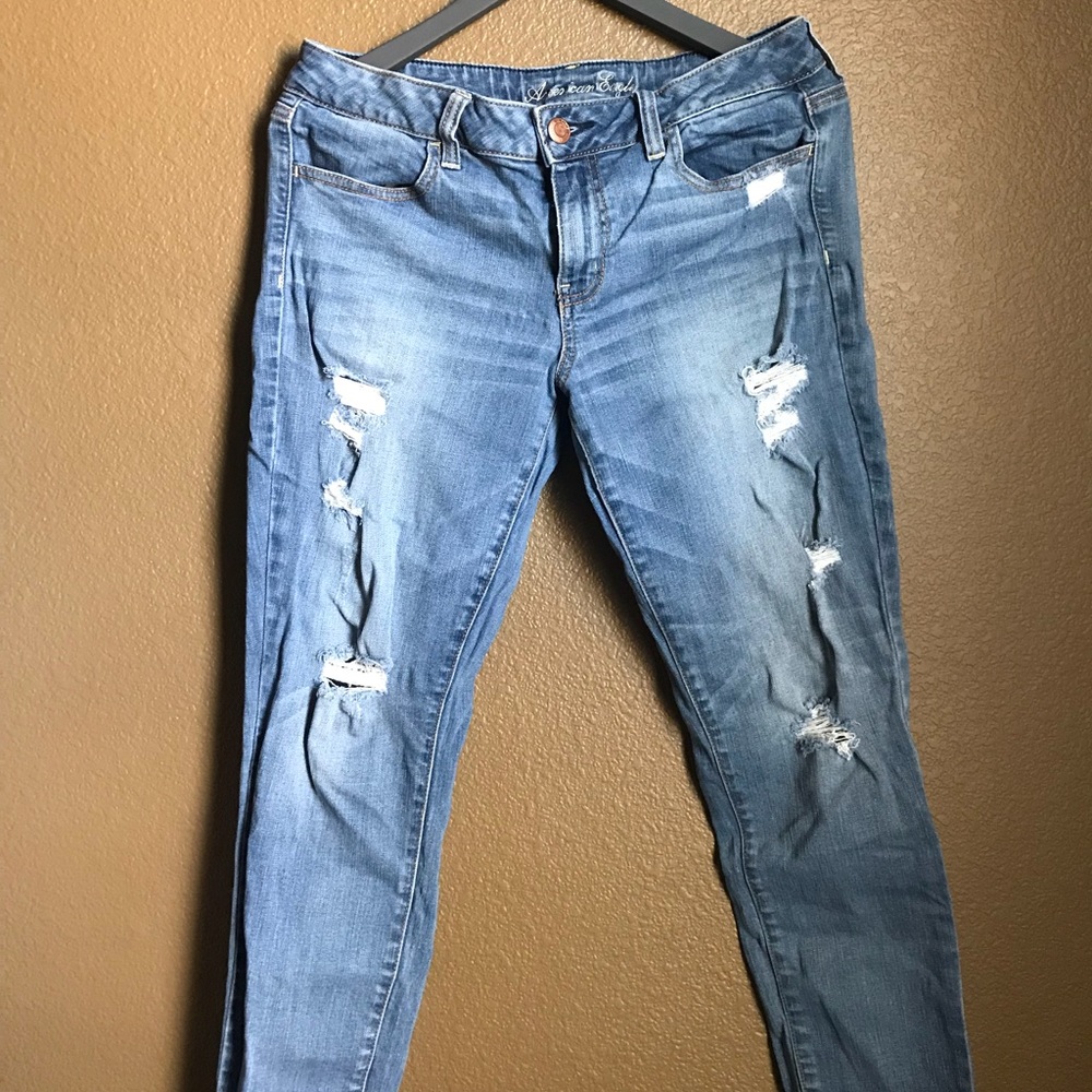 AE American Eagle Cropped Skinny Jean